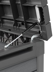 Keter Grey Cortina 570L Garden Storage Box - Image 6 of 6