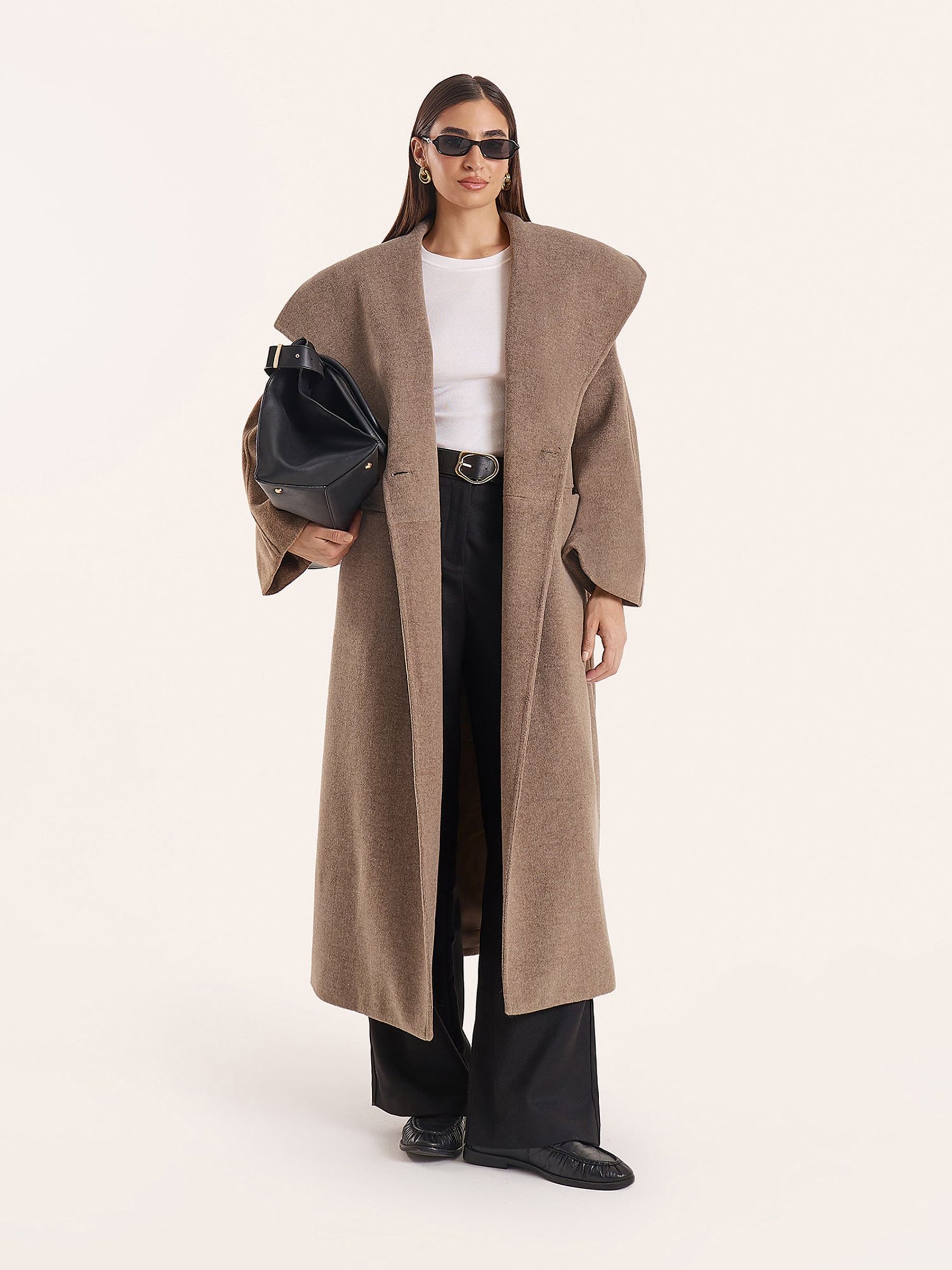 Buy 4th & Reckless Brown Cody Coat from Next USA