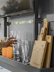 Keter Ashwood Brown Signature Gazebo Garden Bar - Image 1 of 6