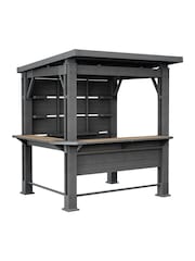 Keter Ashwood Brown Signature Gazebo Garden Bar - Image 6 of 6