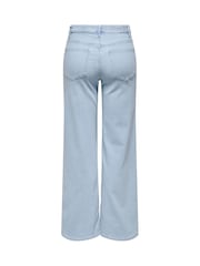 ONLY Blue High Waist Wide Leg Jeans With Super Stretch - Image 6 of 6