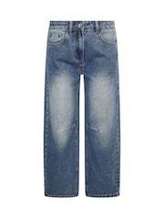 PixieGirl Petite Blue Full Length Balloon Jeans - Image 2 of 2