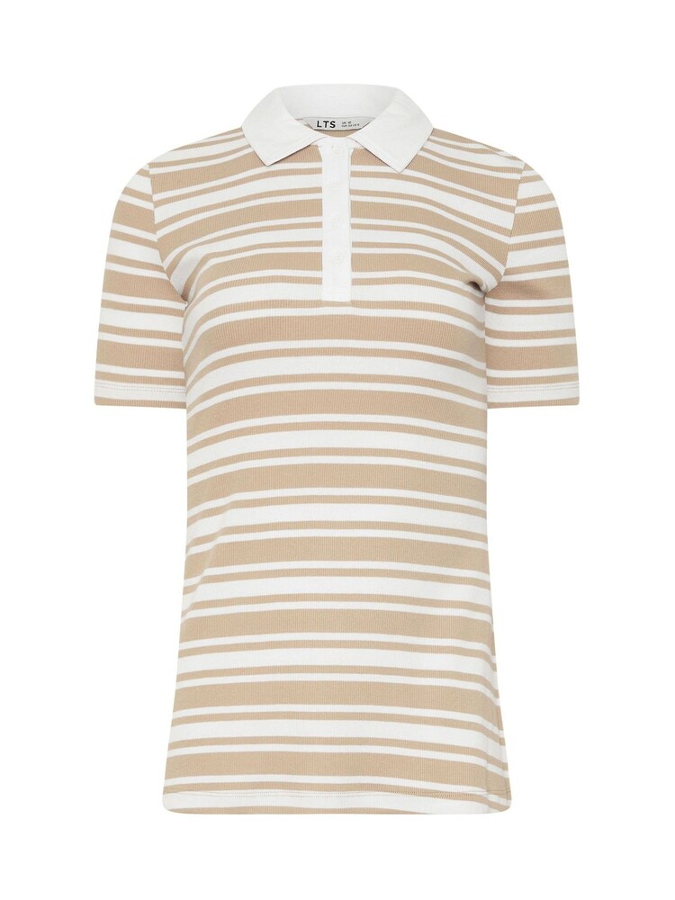 لون طبيعي - تيشرت بولو مخطط من Long Tall Sally - Image 5 of 5 لون طبيعي - تيشرت بولو مخطط من Long Tall Sally - Image 5 of 5