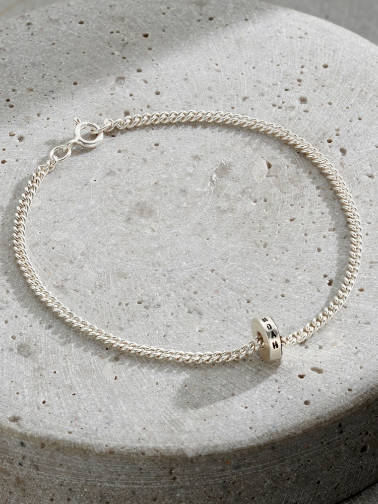 Posh Totty Designs Personalised Mini Spinning Disc Bracelet - Image 3 of 3