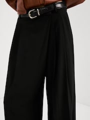 Mango Black Straight Leg Trousers - Image 5 of 7