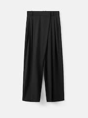 Mango Black Straight Leg Trousers - Image 6 of 7