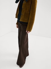 Mango Brown Wide Leg Jeans - Image 3 of 7