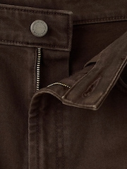 Mango Brown Wide Leg Jeans - Image 7 of 7