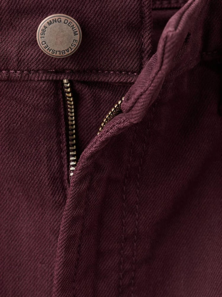 Mango Red Super Wide Leg Jeans - Image 7 of 7 Mango Red Super Wide Leg Jeans - Image 7 of 7