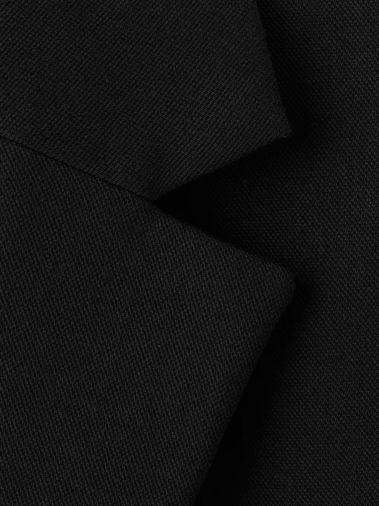 Mango Black Straight Blazer with Flap Pockets - Image 6 of 6