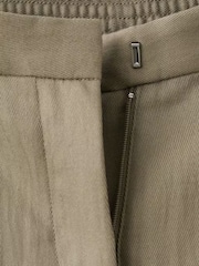 Mango Nude Pleat Front Suit Trousers - Image 6 of 6