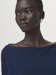 Mango Blue Long Sleeve Jumper - Image 2 of 4