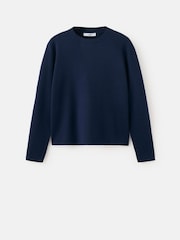 Mango Blue Long Sleeve Jumper - Image 3 of 4