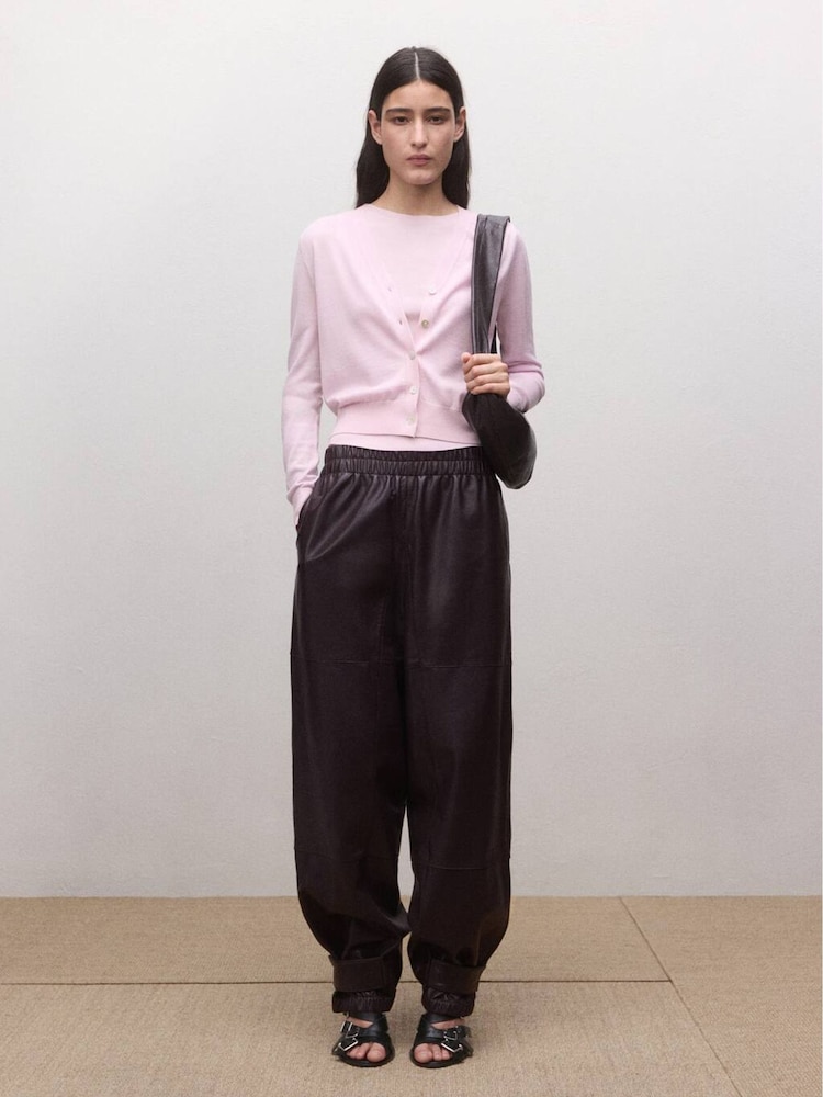 Mango Pink Long Sleeve Cardigan - Image 1 of 6