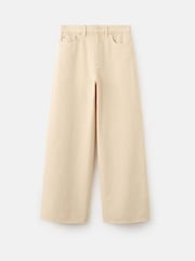 Mango Red Wide Leg Jeans - Image 6 of 7