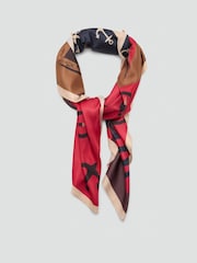 Mango Red Nautical Handkerchief Scarf - Image 1 of 3