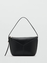 Mango Black Shopper Tote Bag - Image 2 of 3