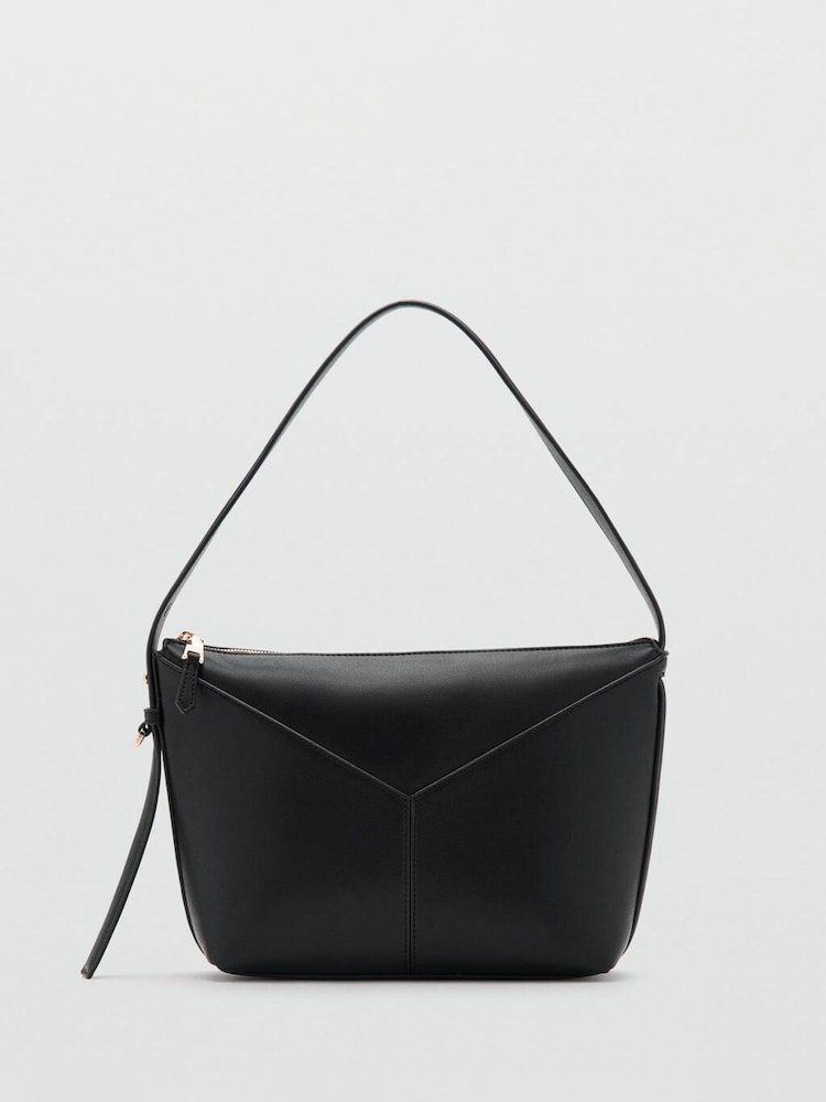 Mango Black Shopper Tote Bag - Image 2 of 3