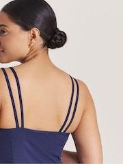 Simply Be Blue Magisculpt Flatter Me Swimsuit - Image 4 of 4