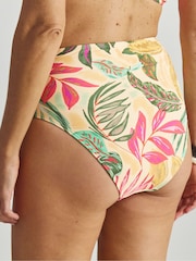 Simply Be Pink Magisculpt Twist Front High Waist Bikini - Image 2 of 4