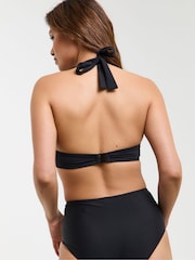 Simply Be Black Magisculpt Triangle Bikini Top - Image 2 of 4
