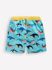 Boden Blue Whale Swim Shorts - Image 1 of 3