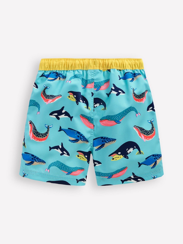 Boden Blue Whale Swim Shorts - Image 2 of 3