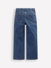 Boden Blue Applique Relaxed Jeans - Image 2 of 4