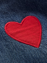 Boden Blue Applique Relaxed Jeans - Image 3 of 4