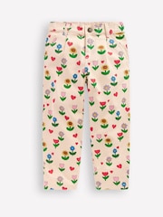 Boden Cream Sunflower Pleat Trouser - Image 1 of 3
