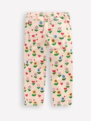 Boden Cream Sunflower Pleat Trouser - Image 2 of 3