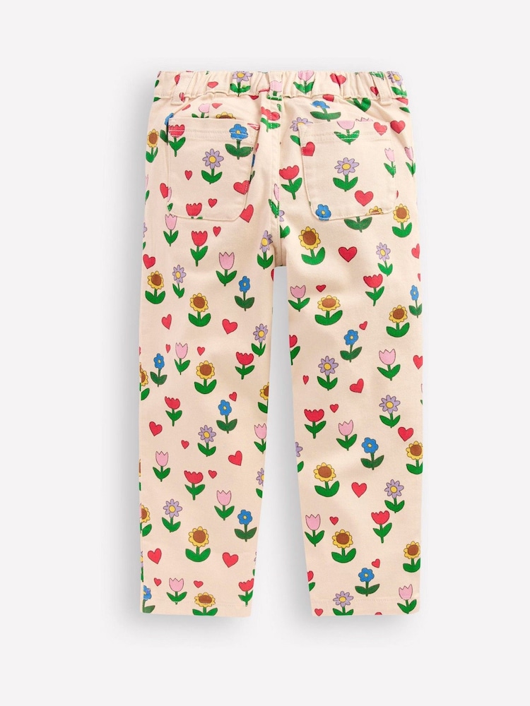 Boden Cream Sunflower Pleat Trouser - Image 2 of 3