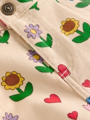 Boden Cream Sunflower Pleat Trouser - Image 3 of 3