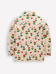 Boden Cream Sunflower Denim Jacket - Image 3 of 5
