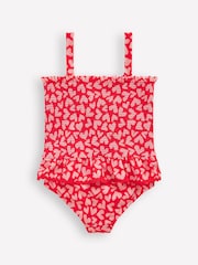 Boden Peplum Smocked Heart Swimsuit - صورة 2 من 3
