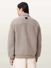 AllSaints Brown Royce Jacket - Image 4 of 6