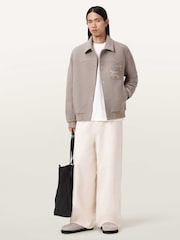 AllSaints Brown Royce Jacket - Image 5 of 6