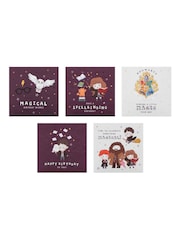 Hallmark 10 Pack White Harry Potter Cards In 5 Designs - Image 3 of 4