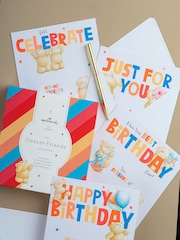 Hallmark White Forever Friends Cards In 4 Designs 20 Pack - Image 1 of 5