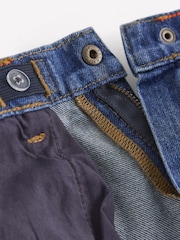 Boden Striped Relaxed Jeans - صورة 3 من 4