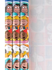 Hallmark 3 x 2m Snoopy & Peanuts Gang Wrapping Paper - Image 3 of 6