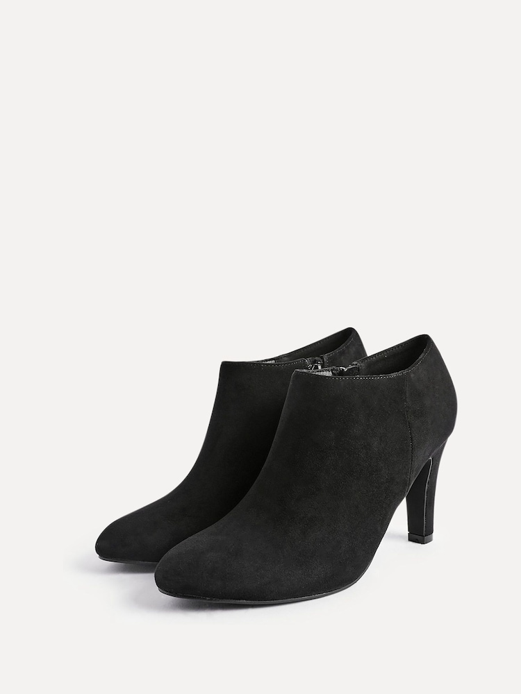 Linzi Black Wise Ankle Bootie With Stiletto Heel - Image 5 of 5 Linzi Black Wise Ankle Bootie With Stiletto Heel - Image 5 of 5