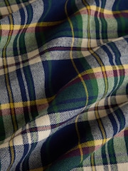 Navy Long Sleeve Check Overshirt - Image 7 of 8