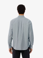 Verde de pădure - Cămașă Lacoste în carouri cu croială clasică - Imaginea 2 din 6