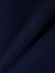 Lacoste Blue Classic Fit Long Sleeved Knitted Polo Shirt - Image 7 of 7