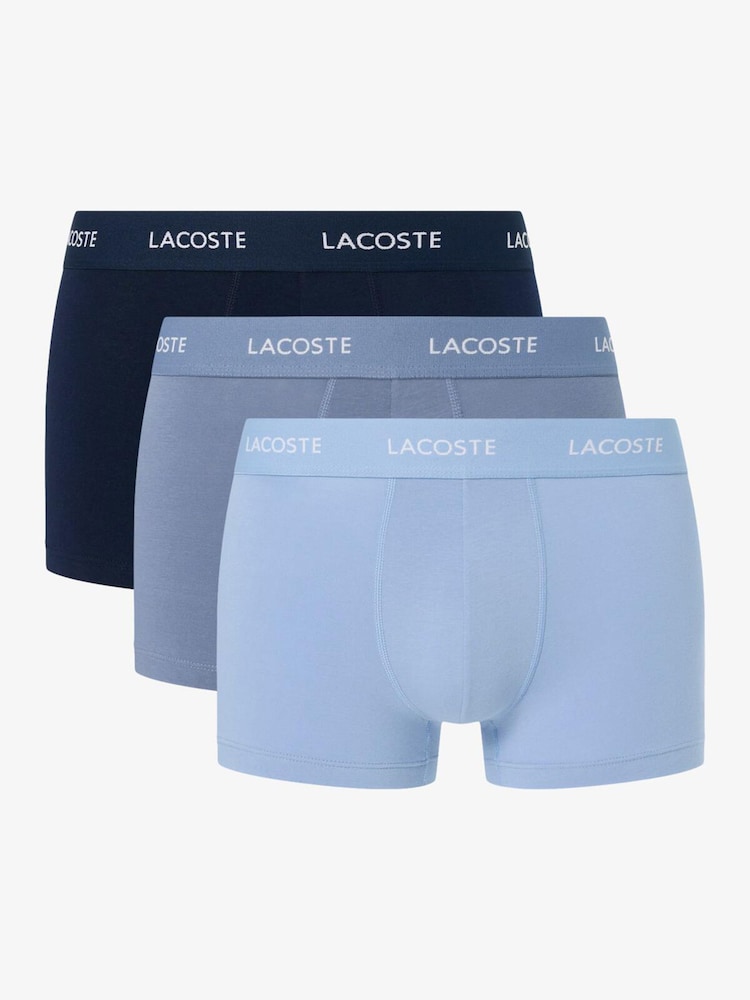 Lacoste Tonal Stretch Cotton Boxers 3 Pack - Imaginea 1 din 2