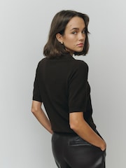 חום שוקולד - 2 Pack Supersoft Cardigans and Short Sleeve Jumpers - תמונה 6 מתוך 10