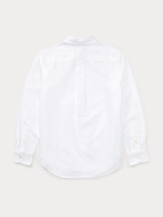 Polo Ralph Lauren White Iconic Pony Logo Oxford Shirt - Image 6 of 6