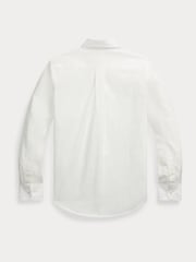 Polo Ralph Lauren White Poplin Classic Pony Logo Shirt - Image 3 of 3