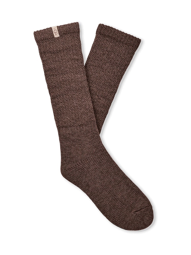 Mitten Brun - UGG Tyla Slouchy Crew II Strumpor - Bild 1 av 2